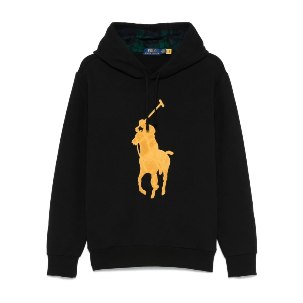 Polo Ralph Lauren Zwarte Sweater Aw24 Black Heren
