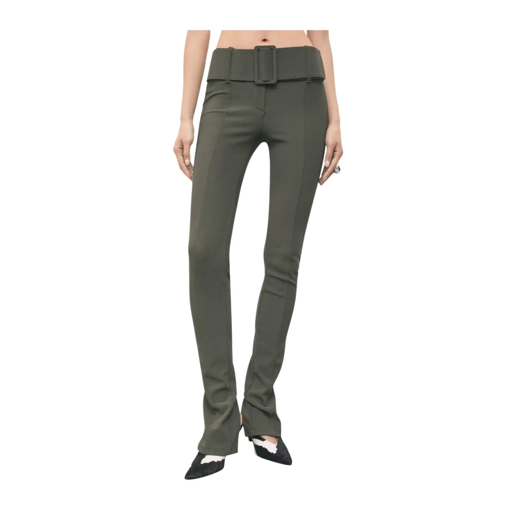 Patrizia Pepe Donna Verde Pantaloni, M, New,