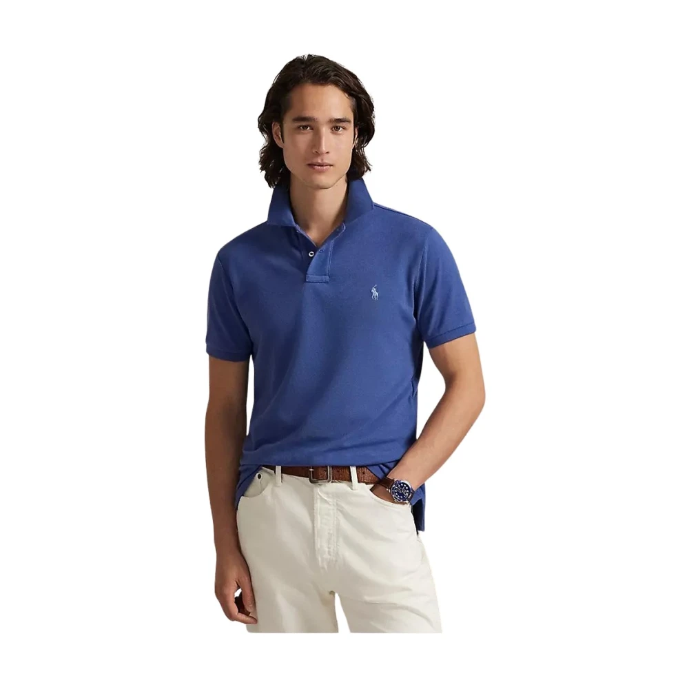 Polo Ralph Lauren Uomo Blu Top, M, New,