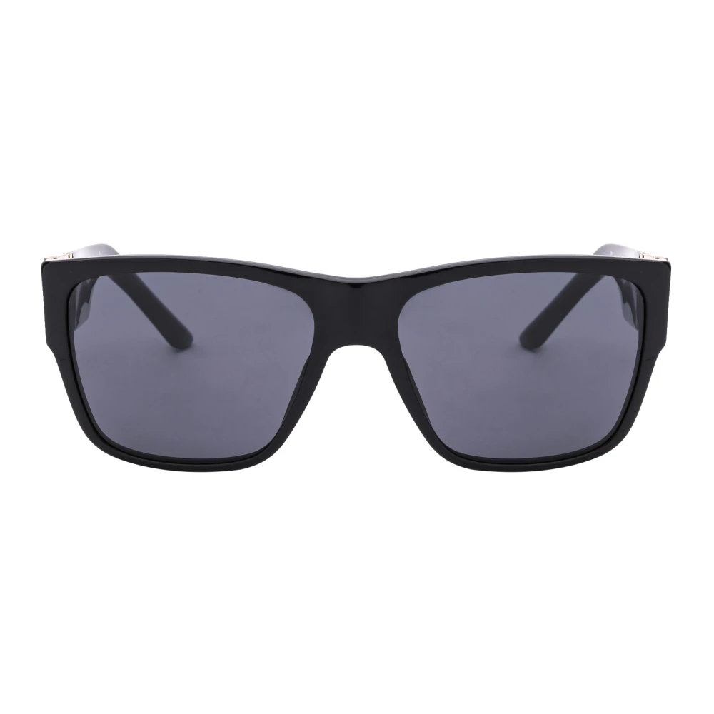 Versace Square Sunglasses - Male - Sunglasses - Black - 59 Mm - Accessories - Image 9