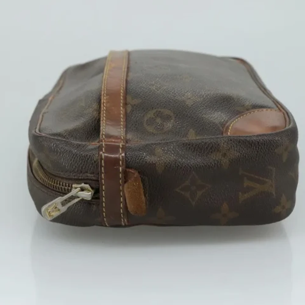 Louis Vuitton Vintage Pre-owned Canvas clutches Brown Dames