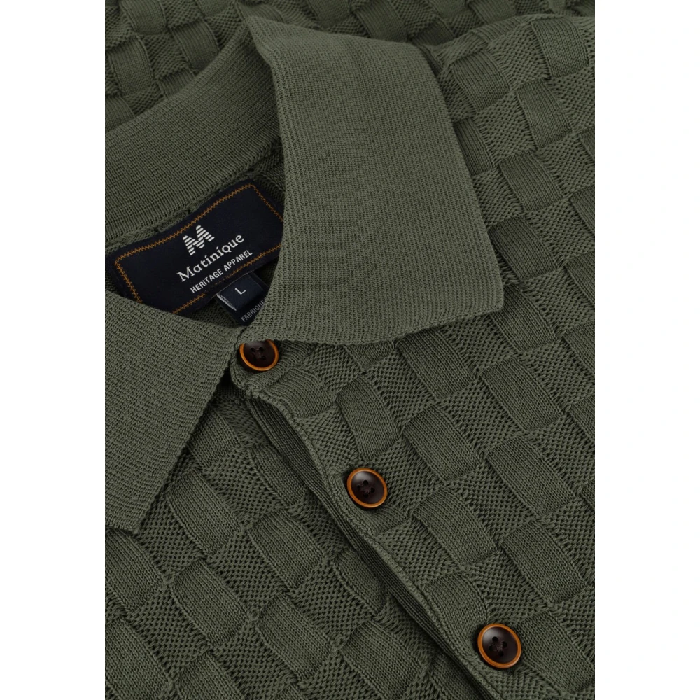 Matinique Heren Polo & T-shirts Mapolo Bb Heritage Green Heren