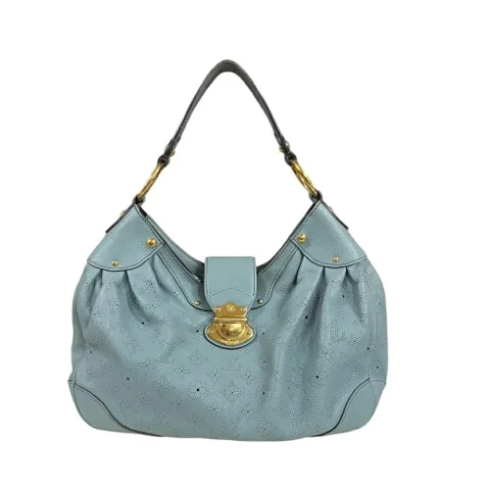 Louis Vuitton Vintage Pre-owned Leather louis-vuitton-bags Blue Dames