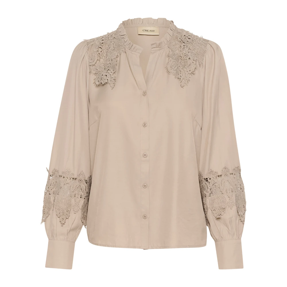 Blouses & Shirts > Shirts - - Cream - Modalova
