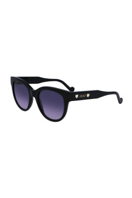 lunettes-de-soleil-en-veau-noir-avec-verres-ronds