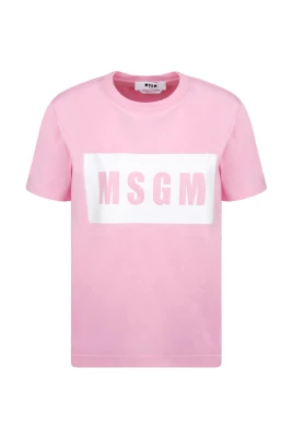 Rosa Logotryck T-shirt