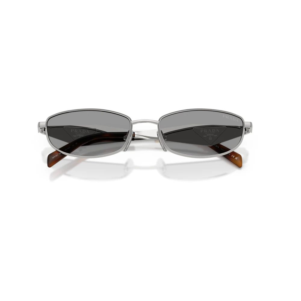 Prada Unisex Gray Sunglasses, 55 Mm, Sunglasses