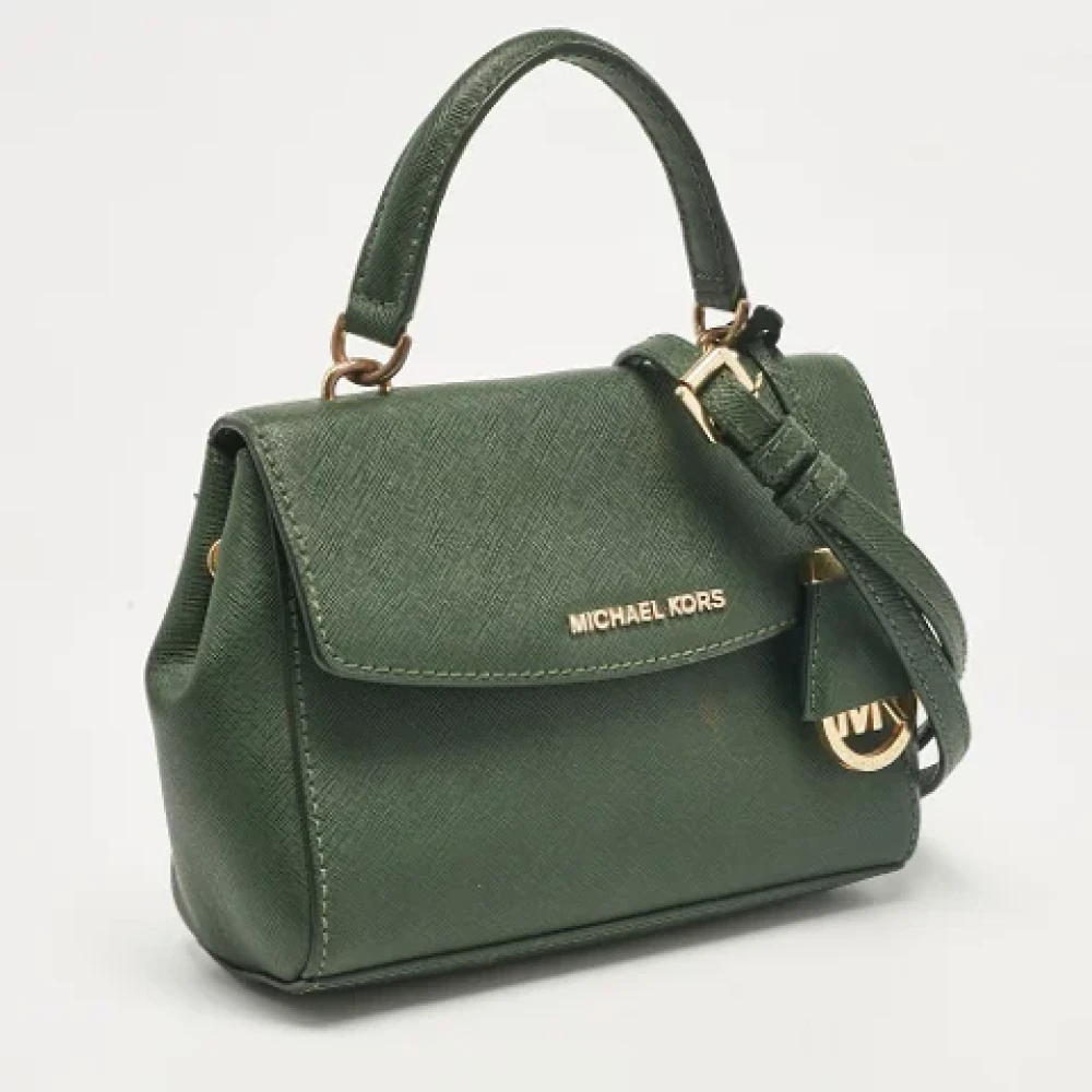 Michael Kors Pre-owned Leather handbags Green Dames