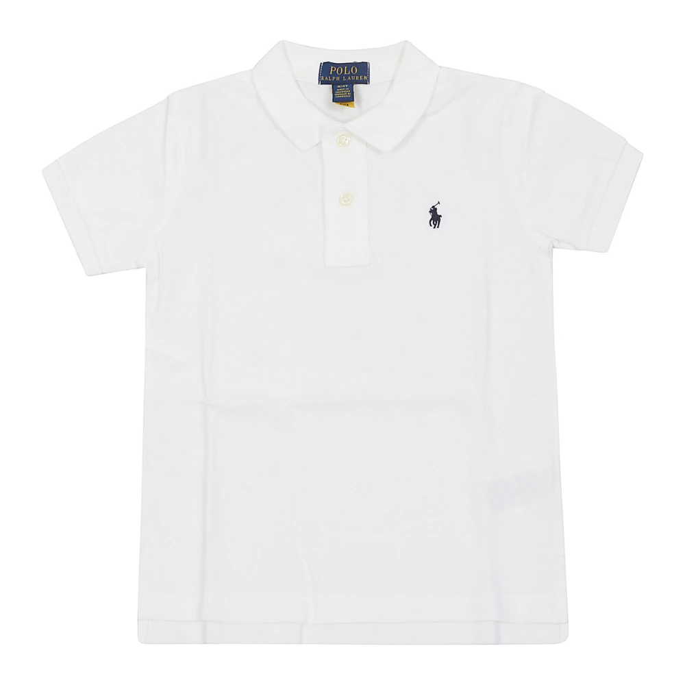 Ralph Lauren Barn Polo Bas Skjorta White, Pojke