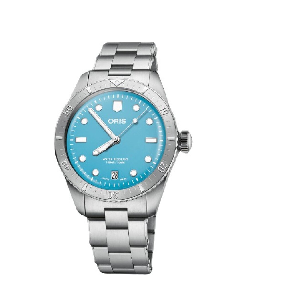 Oris diver 65 blue on sale dial