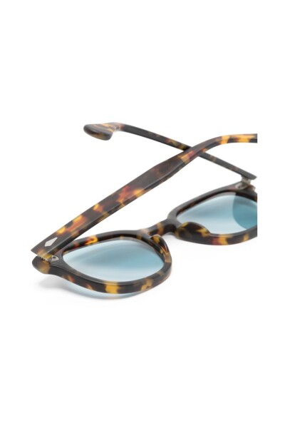 two-tone square sunglasses