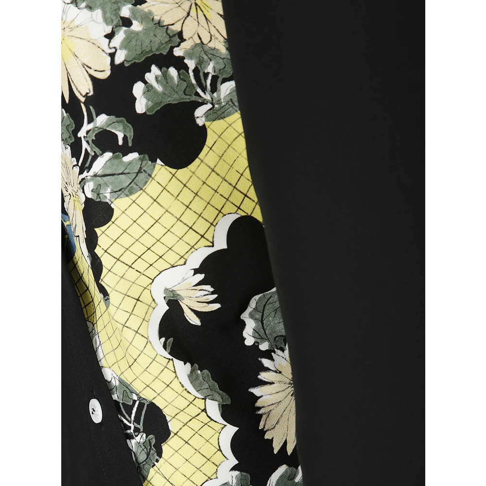 Setchu Origami Zijde Print Jurk Multicolor Dames