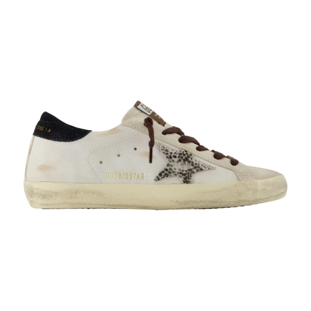 Golden Goose White Sneakers, Female, 4 Uk, Super Star Trainers