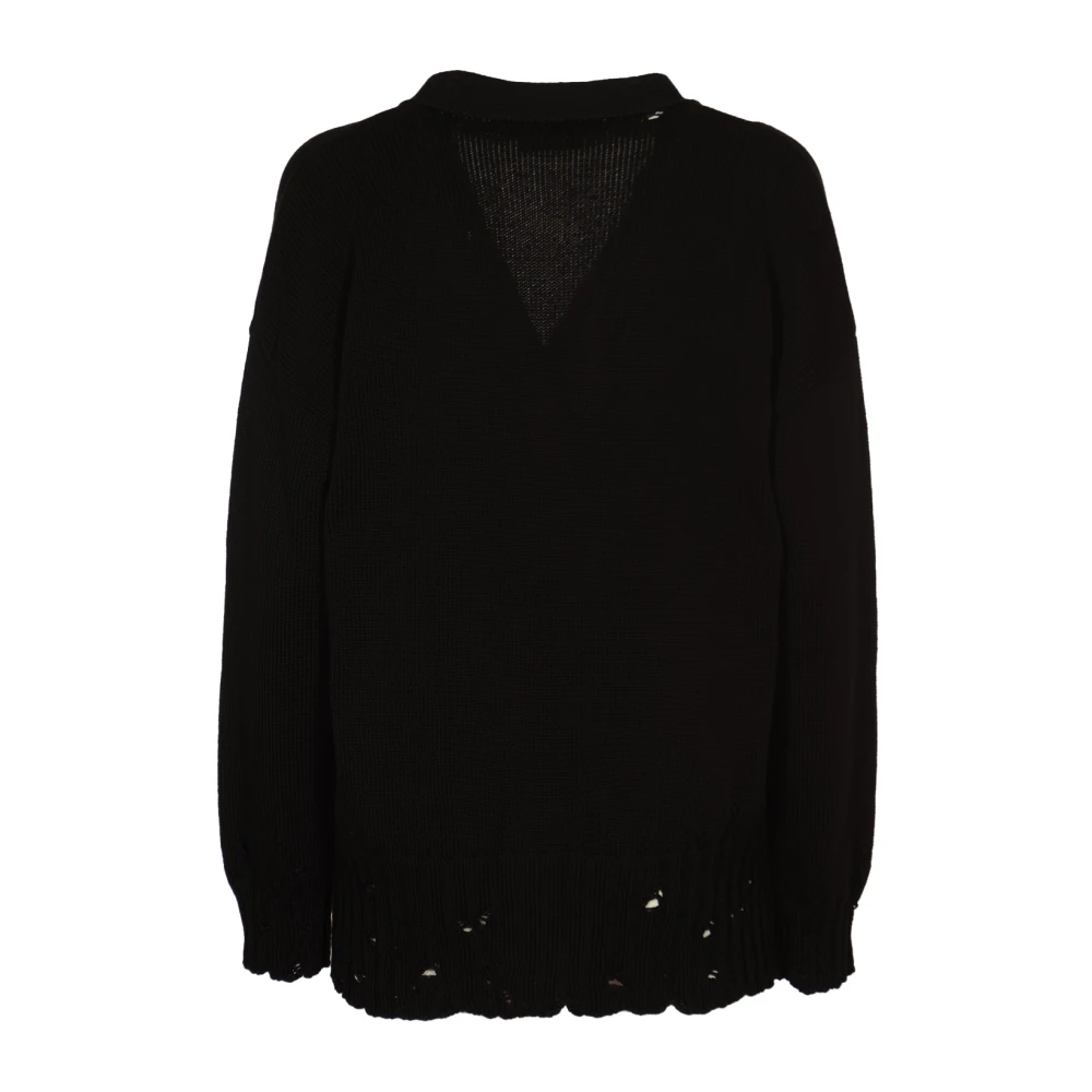 Marni Zwarte Cardigan Sweaters Black Dames