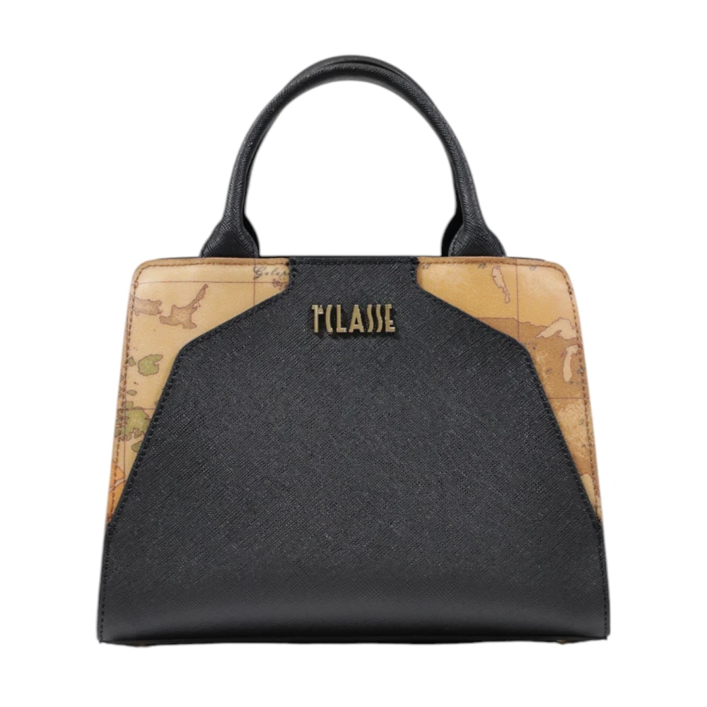 Alviero Martini 1a Classe Stijlvolle Middelgrote Tassen Collectie Black Dames