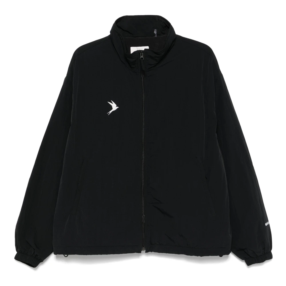 66 North Zwarte Track Jacket met reflecterende details Black Heren