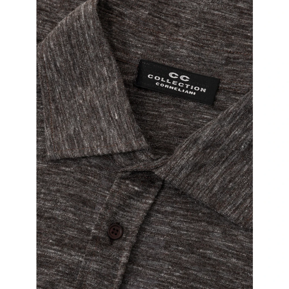 Corneliani Grijze Overhemd Klassieke Stijl Gray Heren