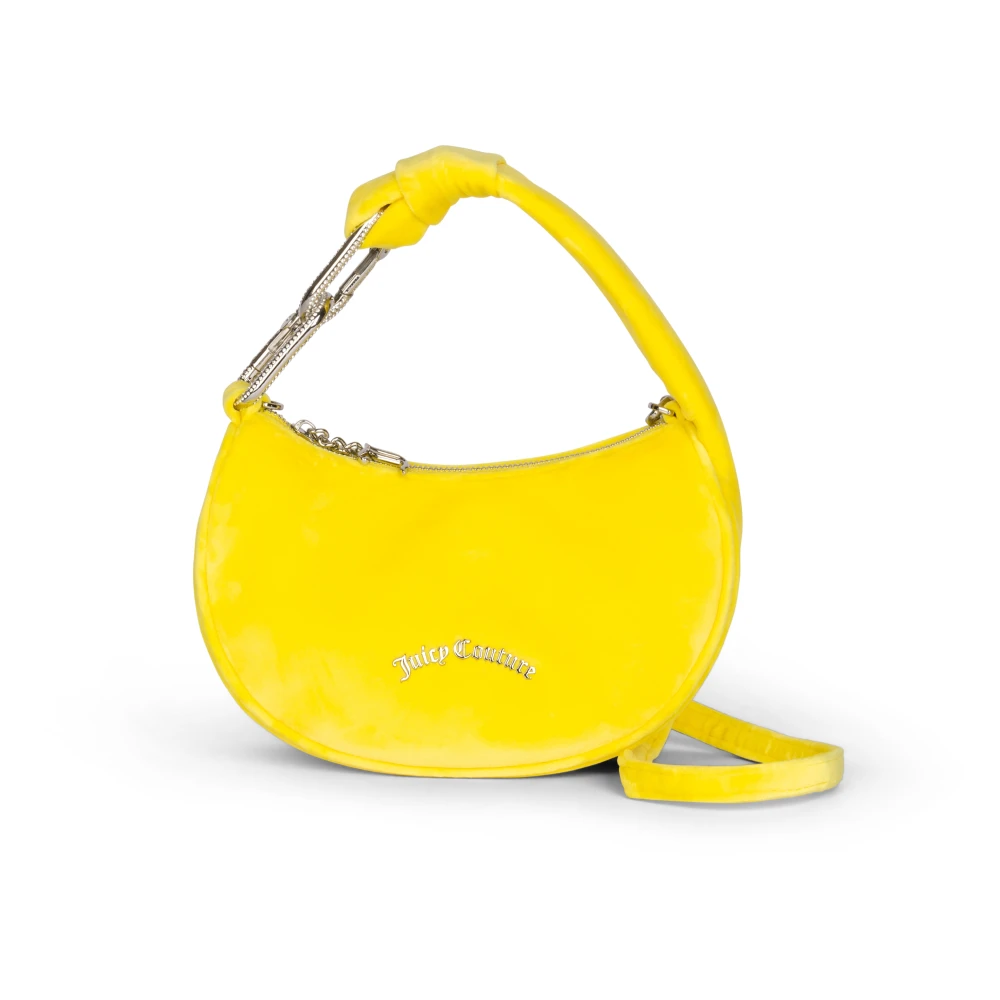 Juicy Couture Gul Blossom Hobo Väska Yellow, Dam