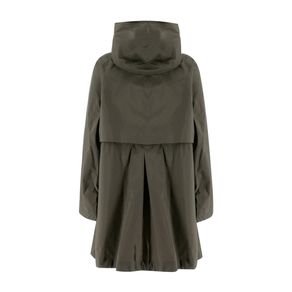 Parajumpers Parka met trekkoord en gele patch Gray Dames
