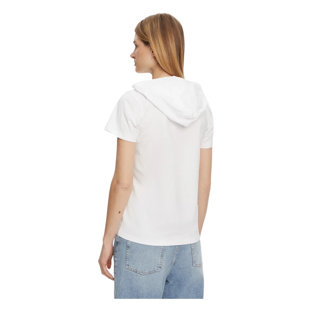 Guess Stijlvolle hoodies voor vrouwen White Dames