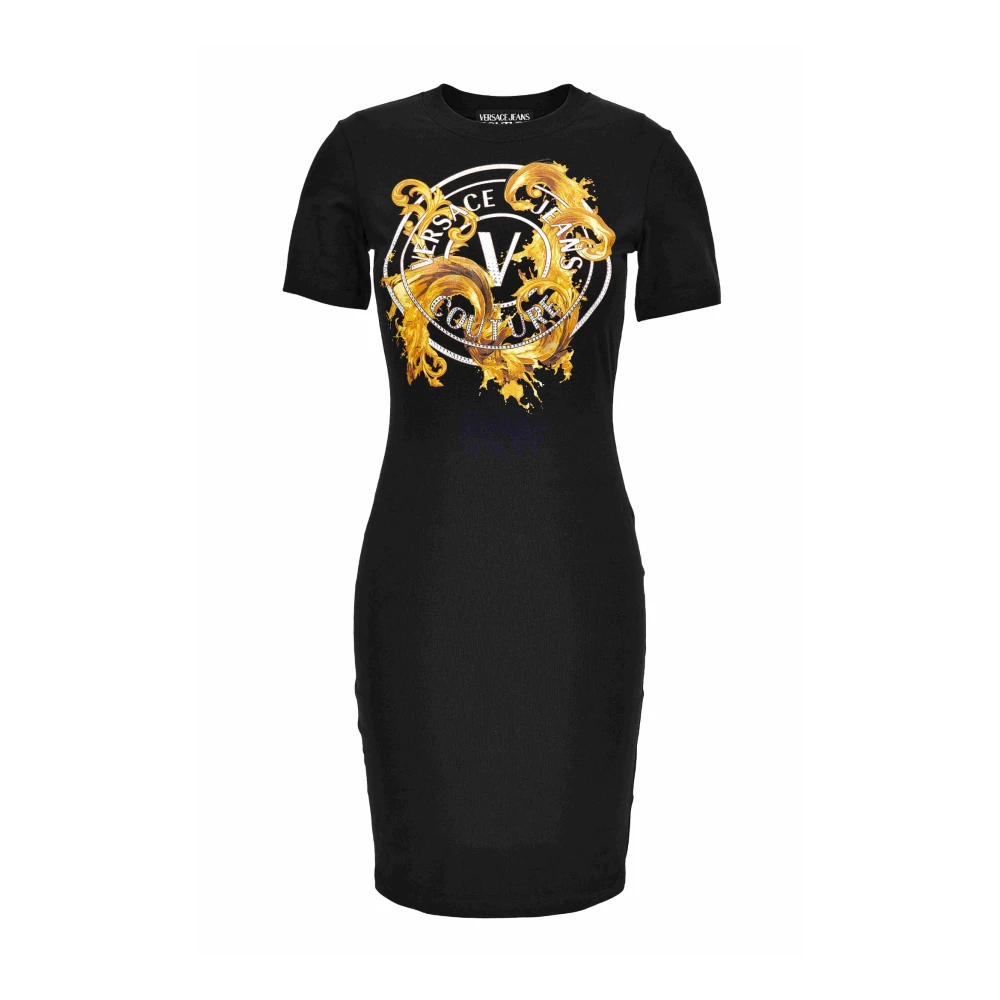 Versace Jeans Couture Women's Black Dress - Short Dresses - S - Dresses