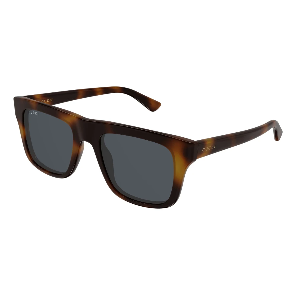 Gucci Gg2242s Rectangular Sunglasses - Male - Sunglasses - Brown - 51 Mm - Accessories