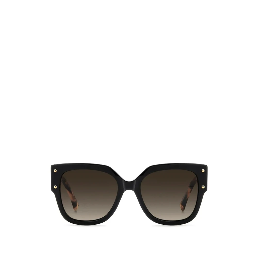 Carolina Herrera Women's Black Sunglasses, 55 Mm, Squared Sunglasses