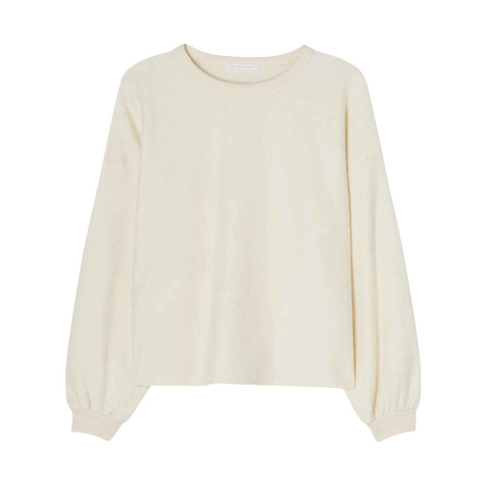 American vintage Femme Sweater Boby03A Beige Dames