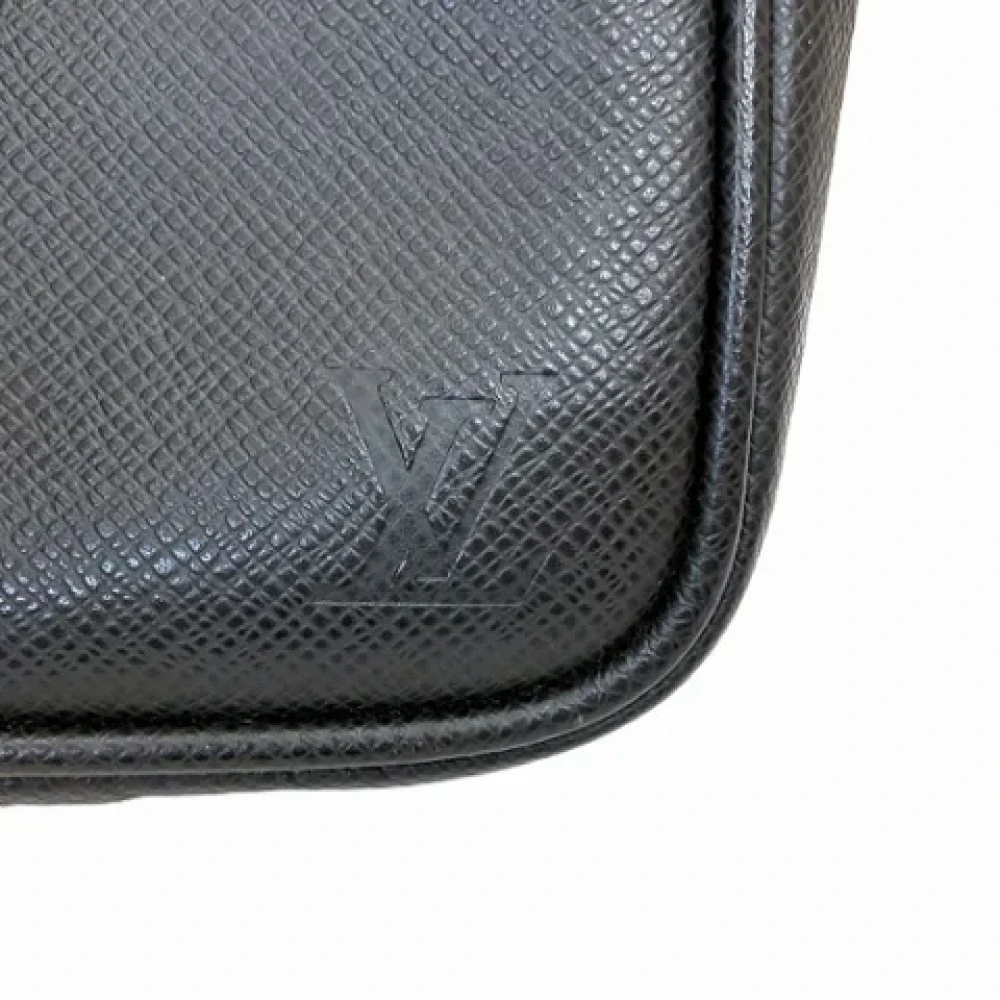 Louis Vuitton Vintage Pre-owned Leather louis-vuitton-bags Black Dames