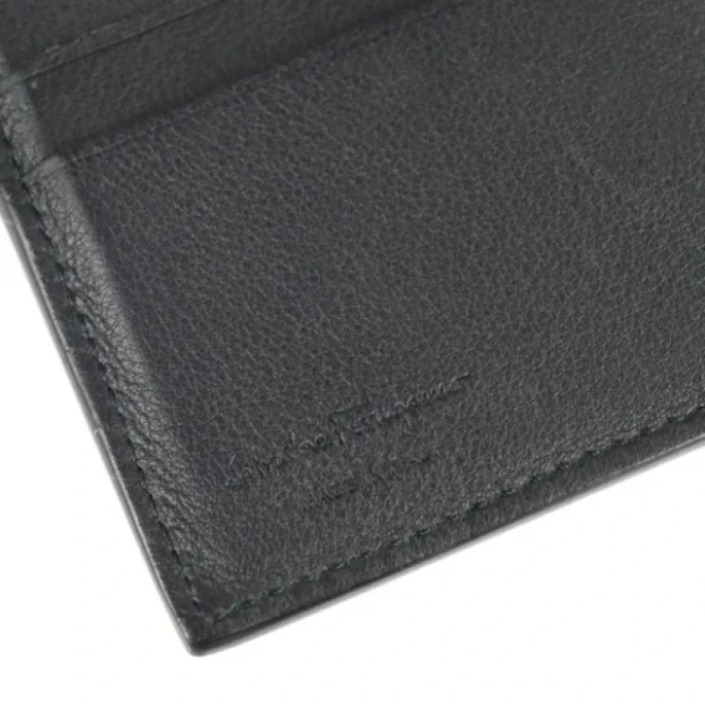 Salvatore Ferragamo Pre-owned Leather wallets Black Dames