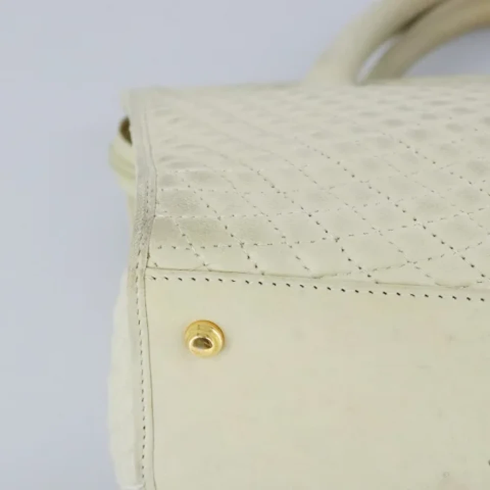 Bally Pre-owned Leather handbags Beige Dames