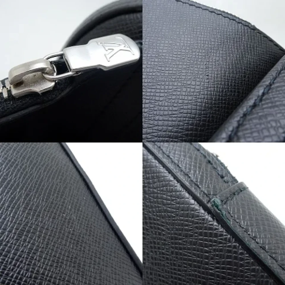 Louis Vuitton Vintage Pre-owned Leather shoulder-bags Black Heren