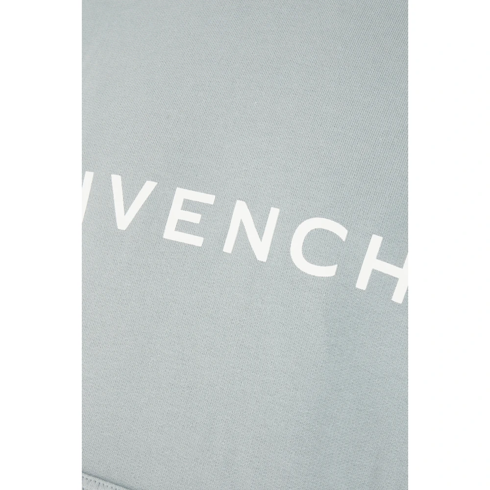 Givenchy Hoodies Blue Heren