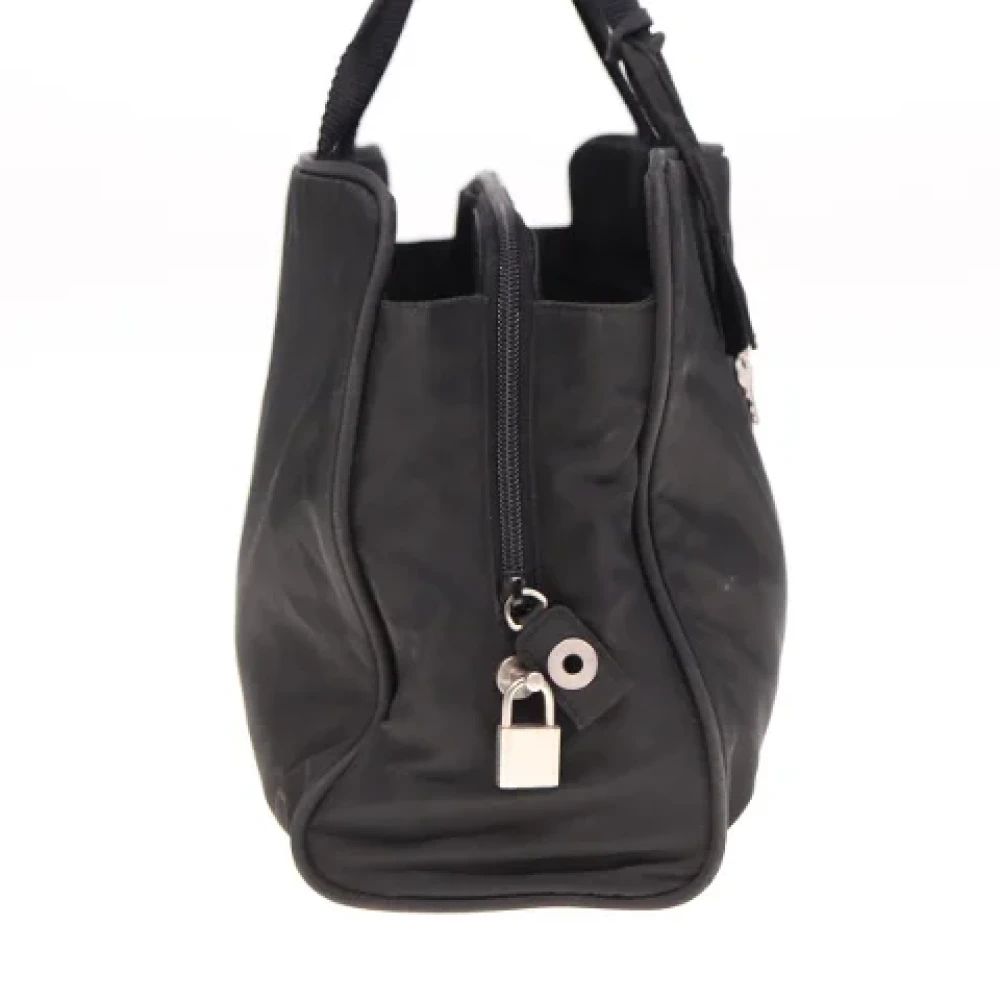 Prada Vintage Pre-owned Fabric prada-bags Black Dames