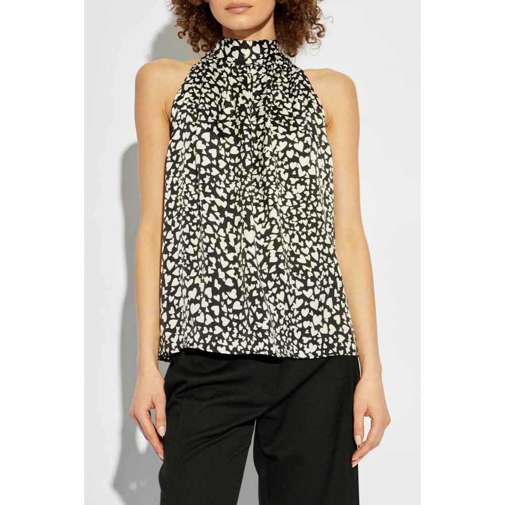 Anine Bing Top Brooke Black Dames