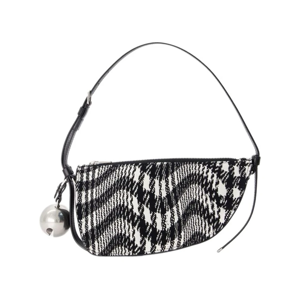 Burberry Women's Black Mini Shield Sling Shoulder Bag