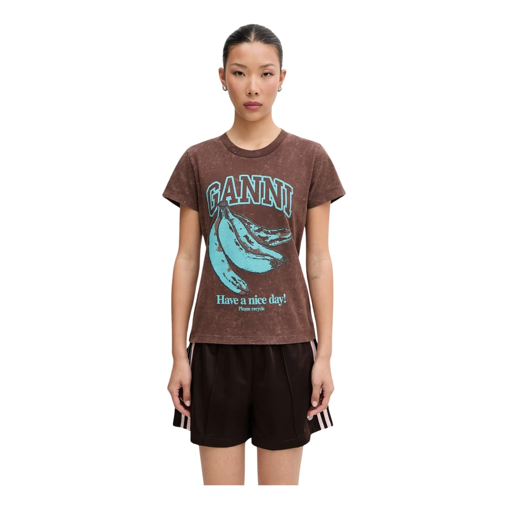 Ganni 979 T-Shirt Baby Fit Banana - Immagine 3