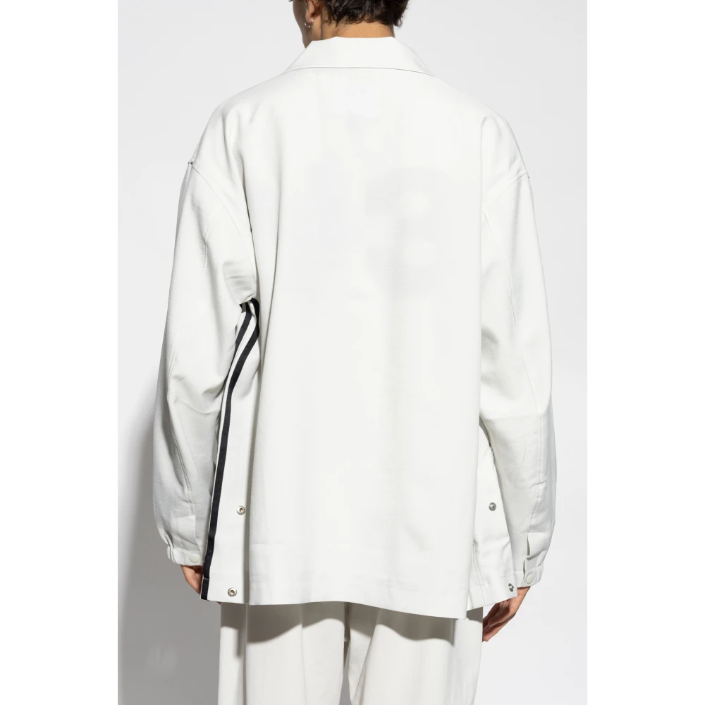 Y-3 Jas in oversized stijl Gray Heren