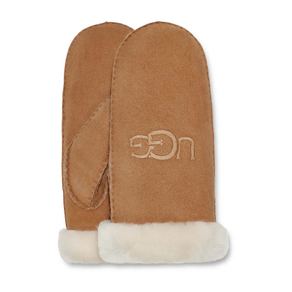 Ugg Donna Beige Manopole Shearling By - Immagine 2