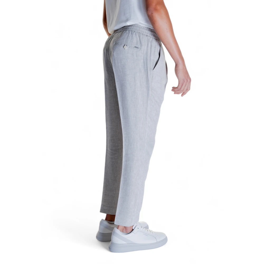 Antony Morato Heren Linnenmix Broek Beige Heren
