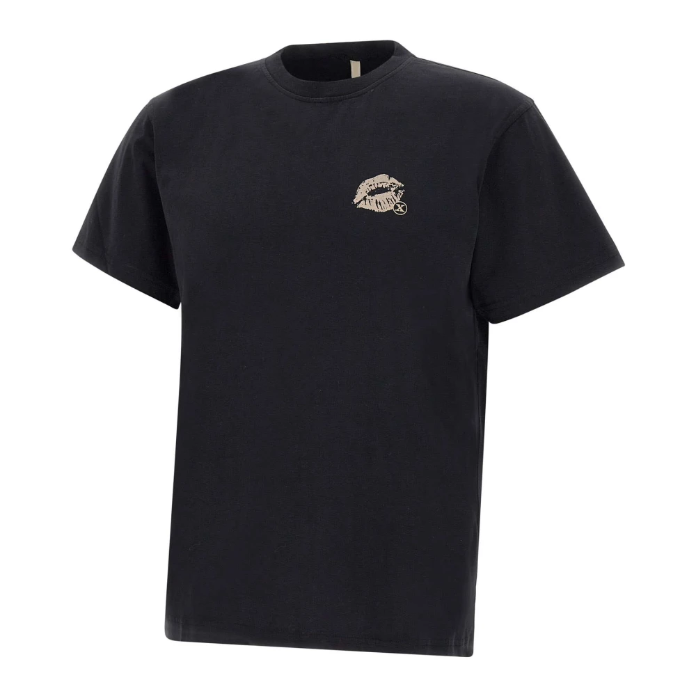 Sunflower Zwarte T-shirts en Polos met Zonnebloemen Black Heren
