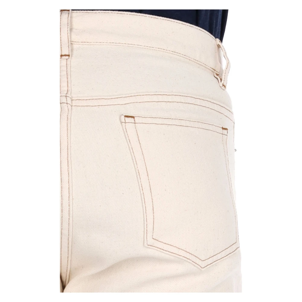A.p.c. Jeans Straight Bleu Beige Heren
