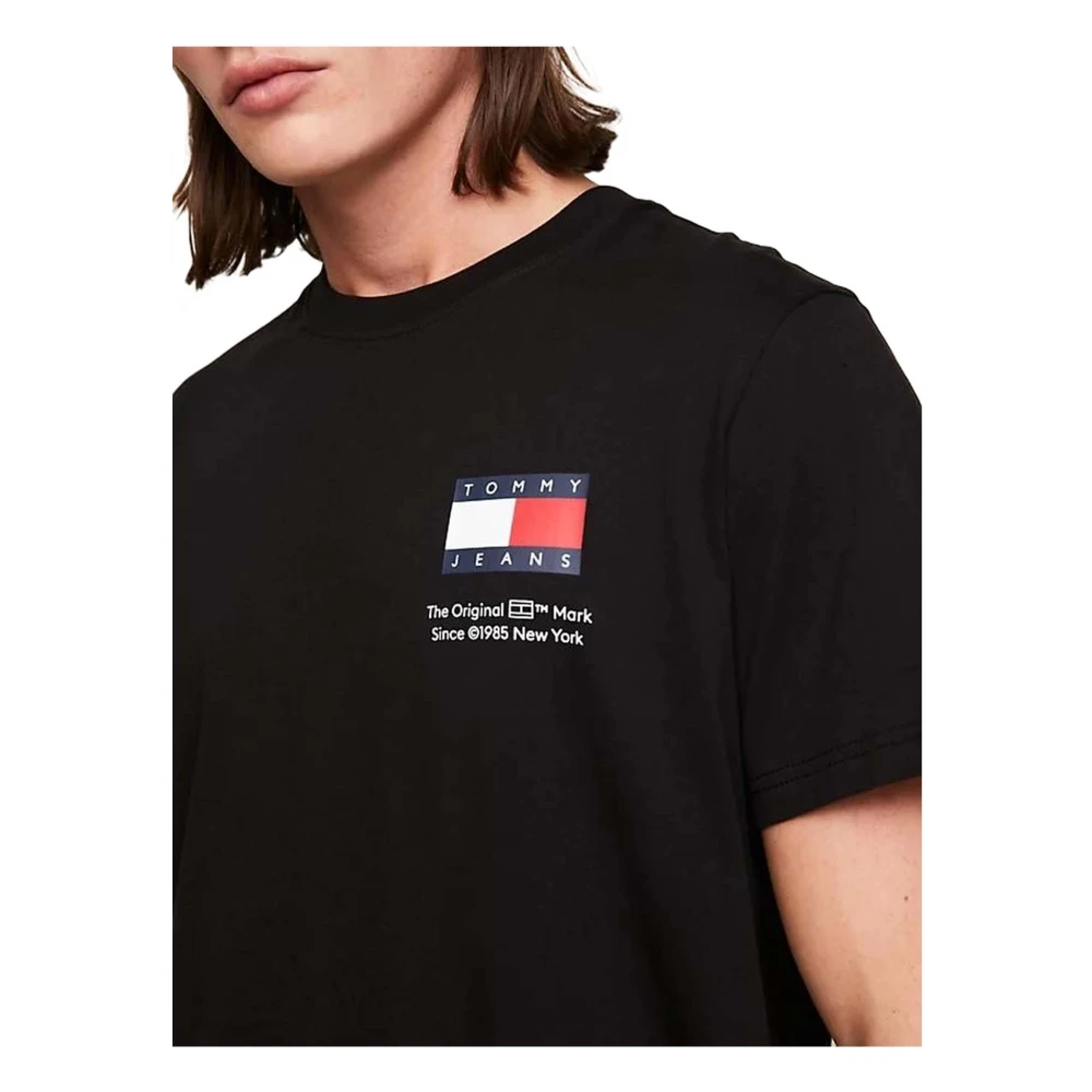Tommy Hilfiger Essentiële T-shirt Black Heren