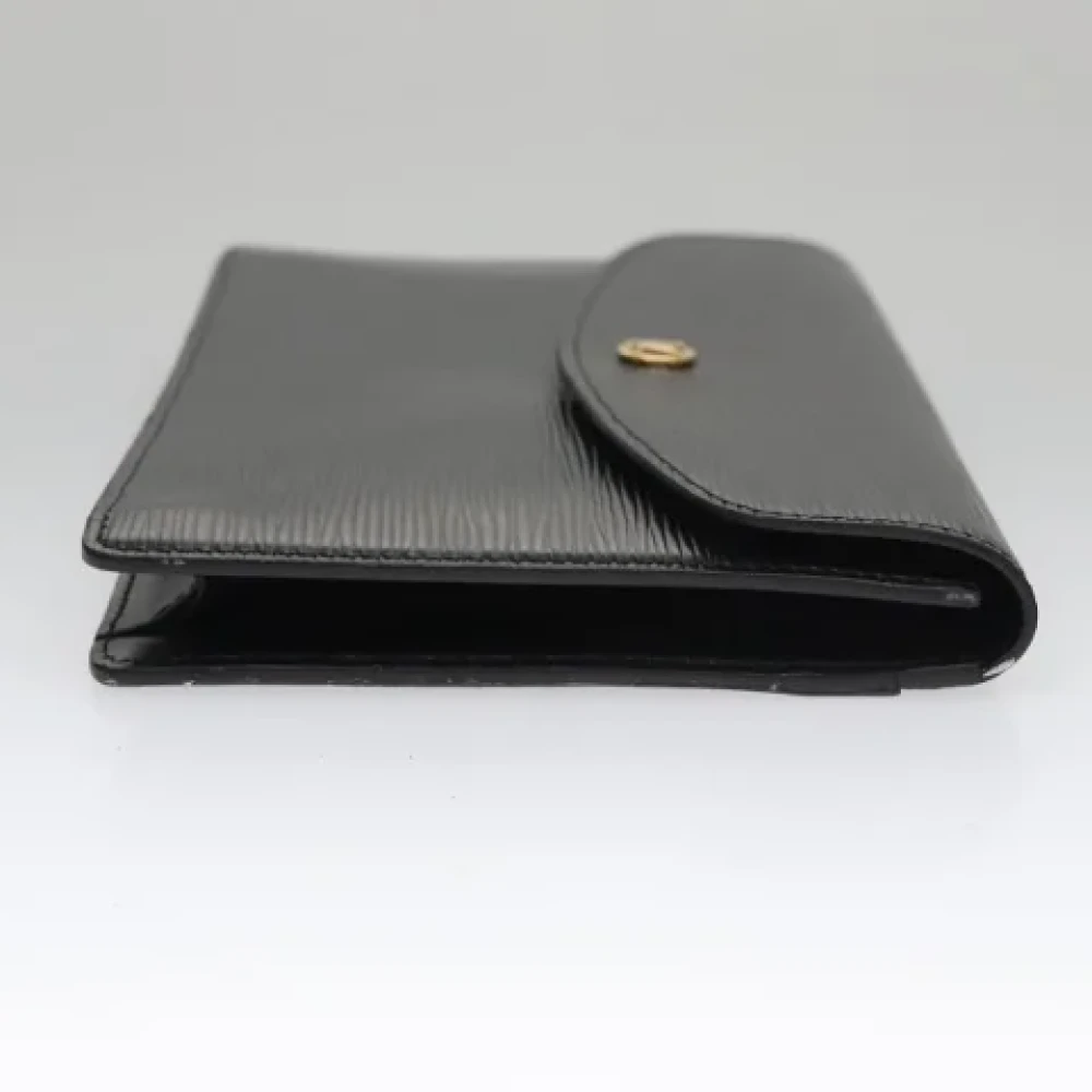 Louis Vuitton Vintage Pre-owned Leather clutches Black Dames