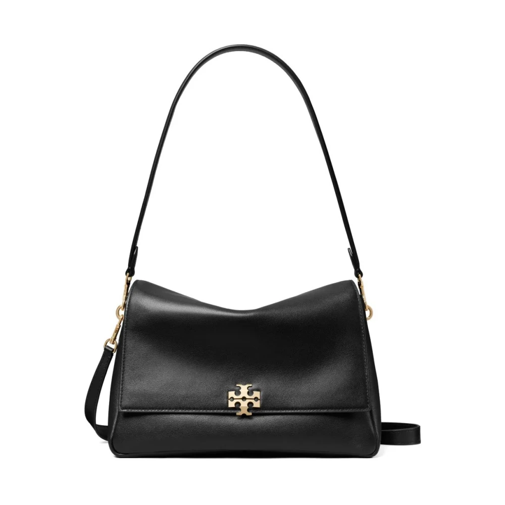 Tory Burch Women's Black Shoulder Bags, One Size, Charlie Shoulder Bag