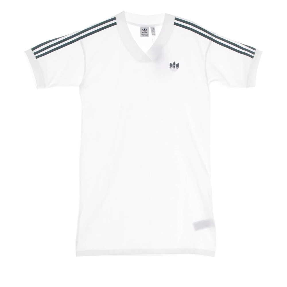 Adidas 3D Trefoil Tee Klänning Vit White, Dam