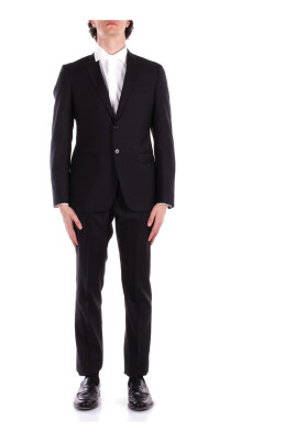 black-dress-with-jacket-and-pants