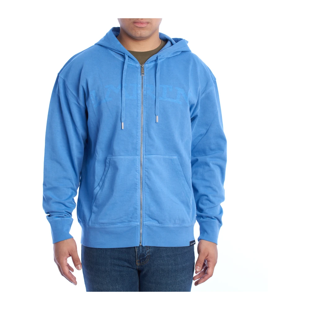 LA MARTINA Hoodie met rits Blue Heren
