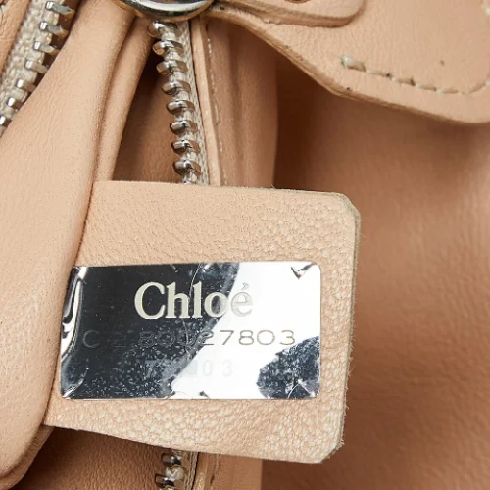Chloé Pre-owned Leather shoulder-bags Green Dames