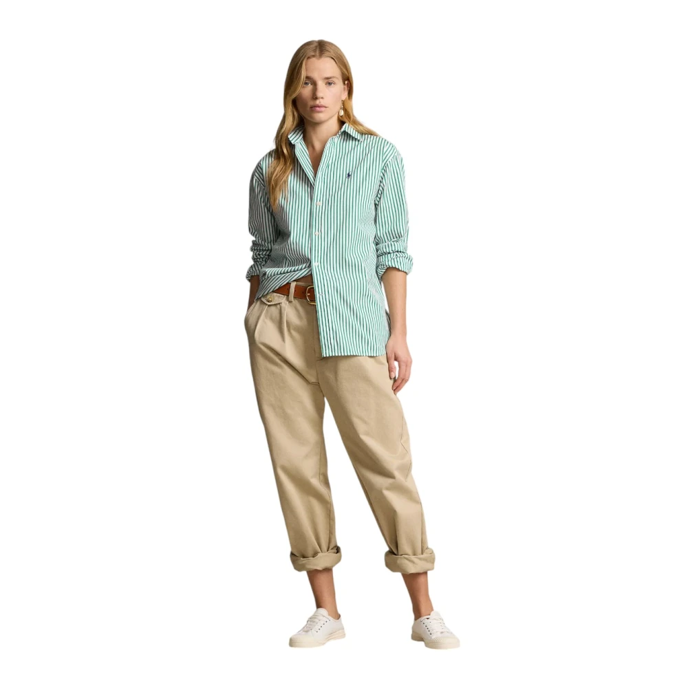 Polo Ralph Lauren Stijlvolle Shirt voor Mannen Green Dames